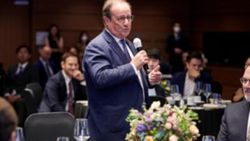 FKCCI welcomes former President Mr. François Hollande for an exceptional dinner