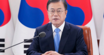 [Translate to Coréen:] [Corée Affaires 108] Moon positionne la Corée en  « leader » du monde post-Covid